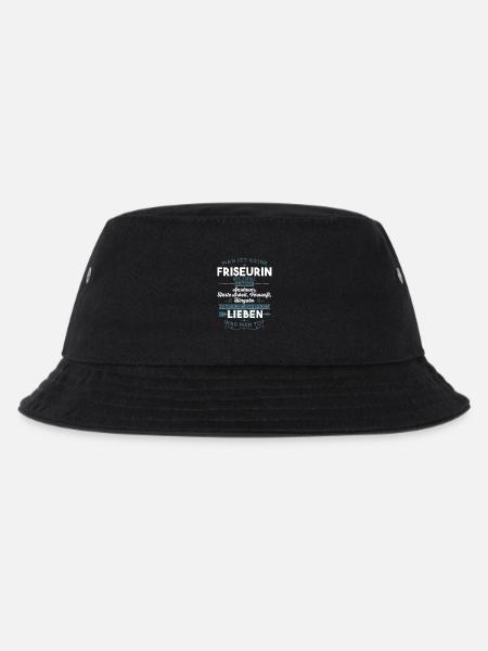 Lieben was man tut ´- Friseurin - Kinder Bucket Hat - Schwarz