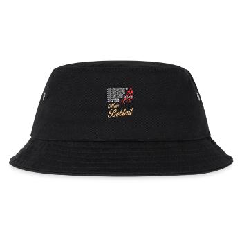 Bobtail - Mein - Kinder Bucket Hat - Schwarz - Vorne
