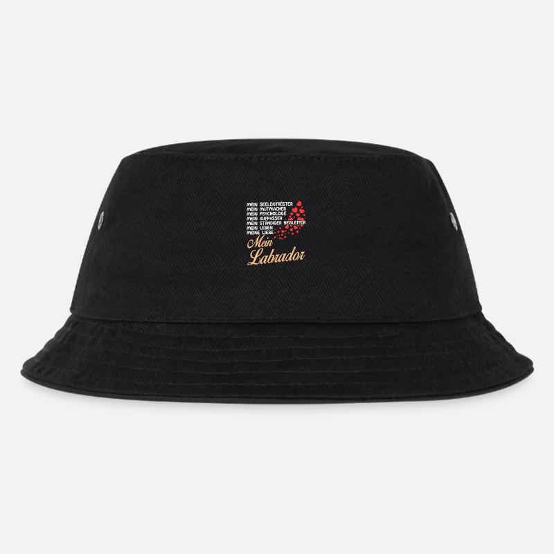 Labrador - Mein - Kinder Bucket Hat - Schwarz