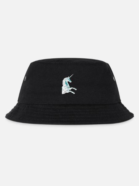 Einhorn Magie / Unicorn Spirit - Kinder Bucket Hat - Schwarz