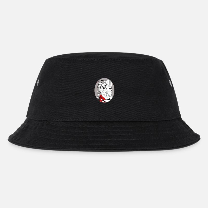 Freiheit der Interpretation 3 - Kinder Bucket Hat - Schwarz