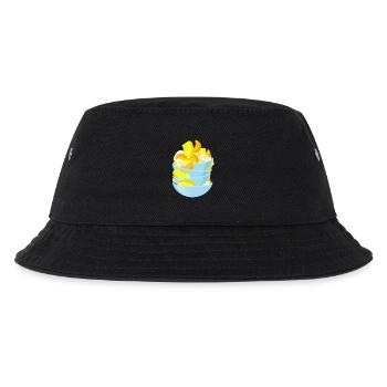 Süsse Früchte - Kinder Bucket Hat - Schwarz - Vorne