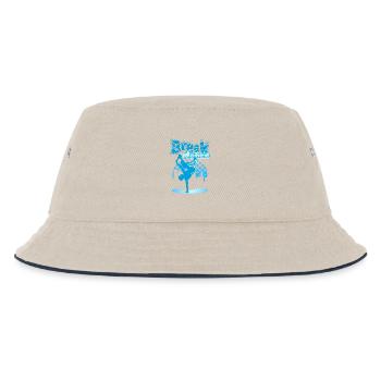 Ville breakdance - Bob Enfant - blanc cassé/bleu marine - Devant