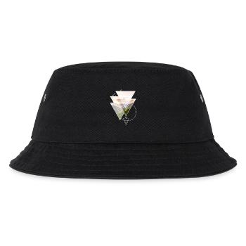 Geoberge - Kinder Bucket Hat - Schwarz - Vorne