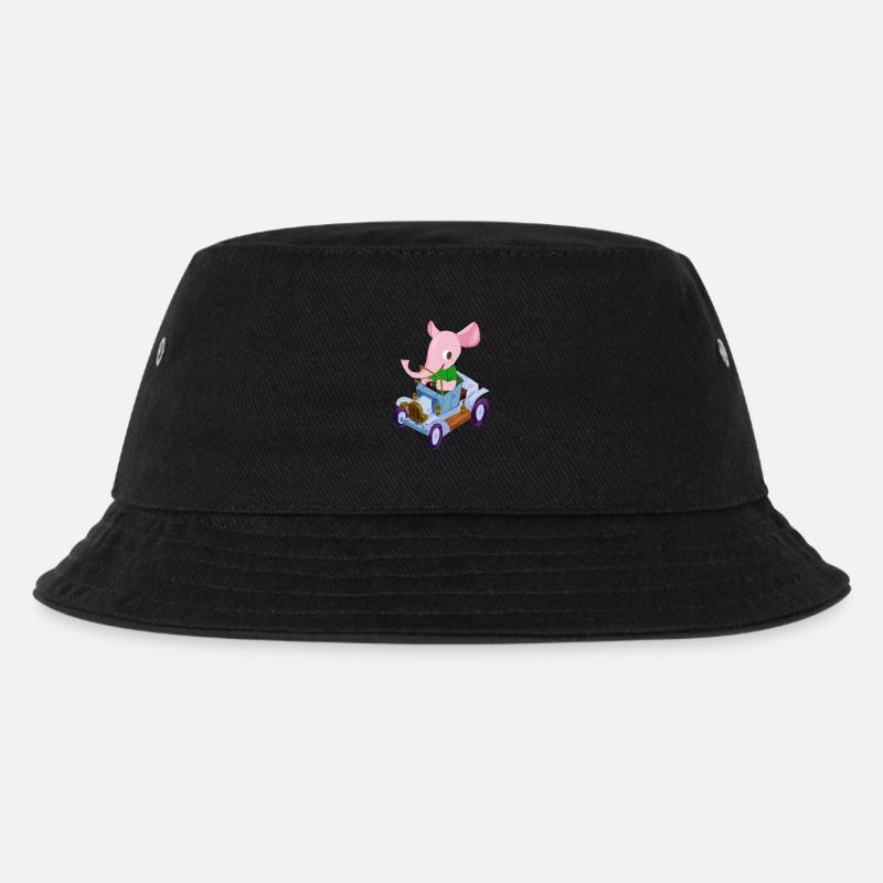 RosaFant - Kinder Bucket Hat - Schwarz