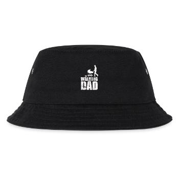 The walking dad - Kinder Bucket Hat - Schwarz - Vorne