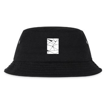 Glue - Kinder Bucket Hat - Schwarz - Vorne