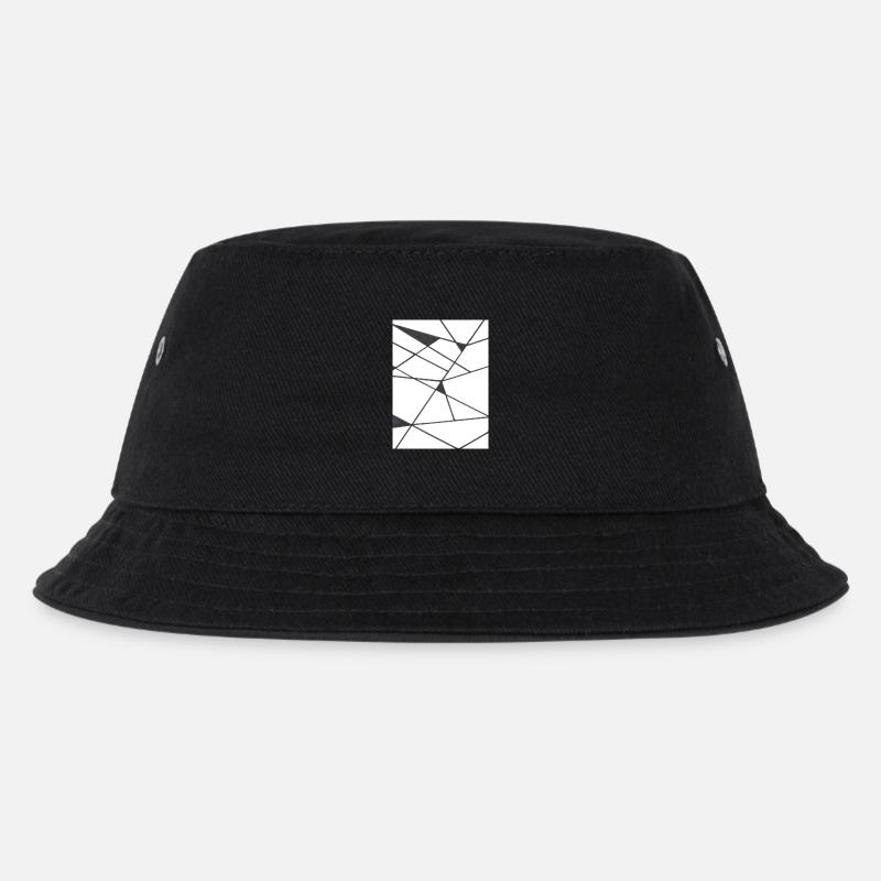 Glue - Kinder Bucket Hat - Schwarz