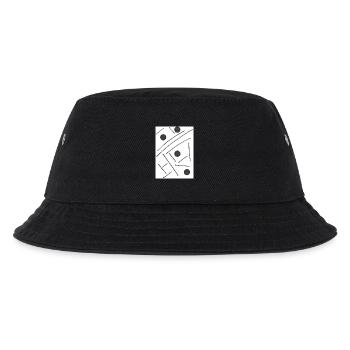 Sujfan - Kinder Bucket Hat - Schwarz - Vorne