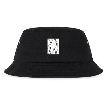 Solar - Kinder Bucket Hat - Schwarz - Vorne
