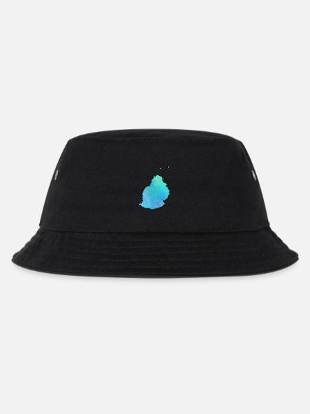 Mauritius - Kinder Bucket Hat - Schwarz