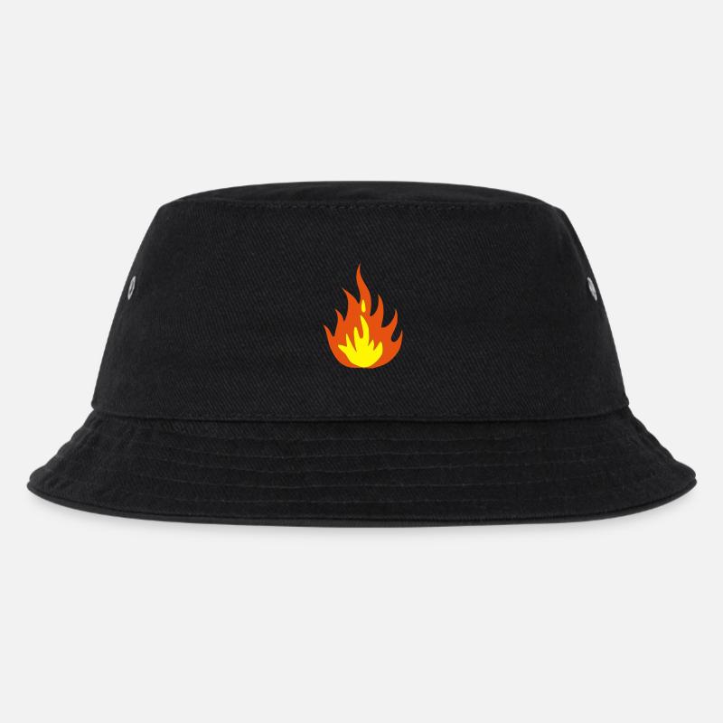 feu - flamme - Bob Enfant - noir