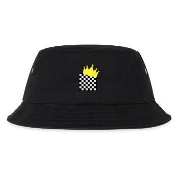 chess king - Kinder Bucket Hat - Schwarz - Vorne
