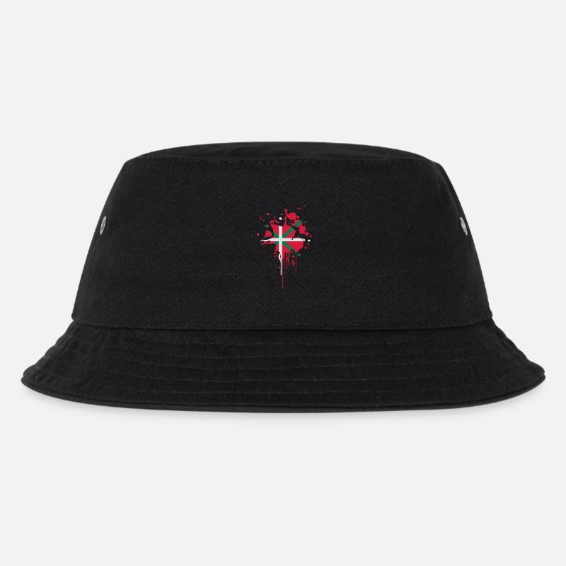 Drapeau Basque Tâche - Bob Enfant - noir