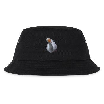 Gans - Kinder Bucket Hat - Schwarz - Vorne