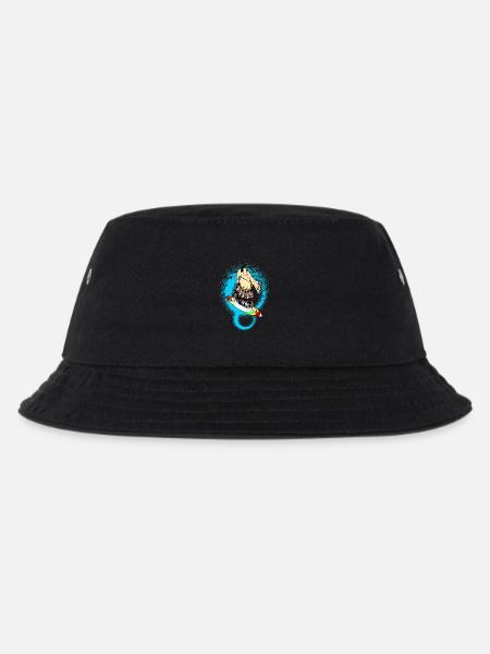 Sumo Surfer - Kinder Bucket Hat - Schwarz