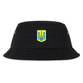 Ukraine - Kinder Bucket Hat - Schwarz - Vorne