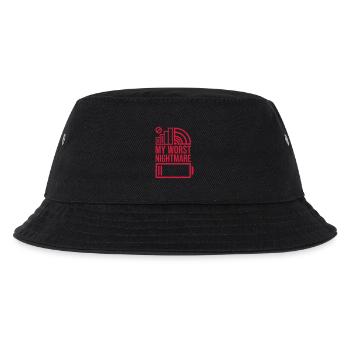 Symbols my worst nightmare - Kids’ Bucket Hat - black - Front