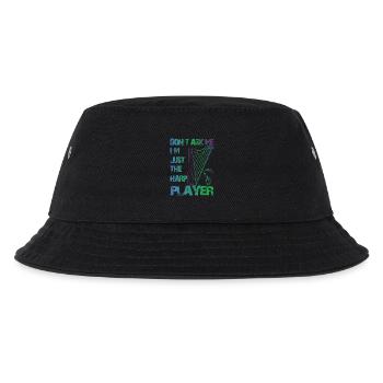 Harp Players - Kids’ Bucket Hat - black - Front