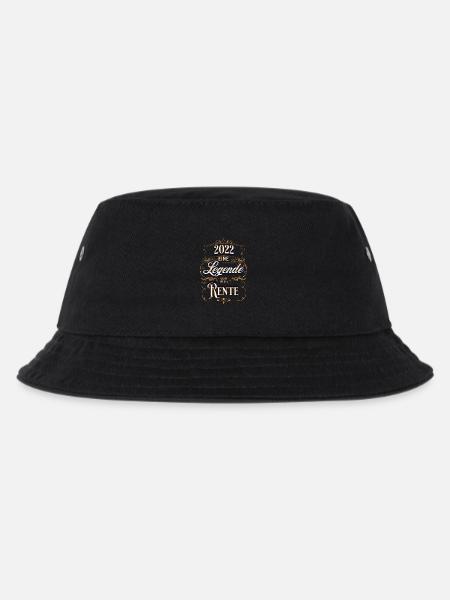 Rente 2022 eine Legende geht in die Rente - Kinder Bucket Hat - Schwarz