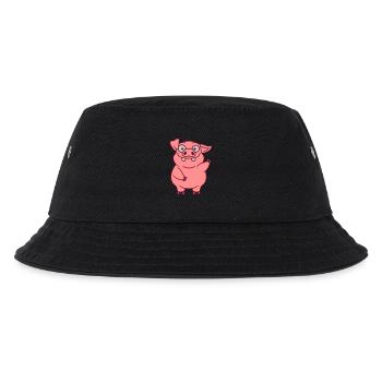 Waving Funny Pig Comic - Bob Enfant - noir - Devant