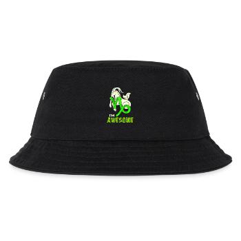 Cool Steinbock Statement Tierkreiszeichen Esoterik - Kinder Bucket Hat - Schwarz - Vorne