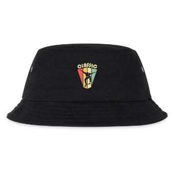 Classic Skateboarding Classic Retro Vintage Icon - Kids’ Bucket Hat - black - Front