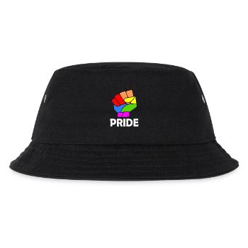 Pride - Kinder Bucket Hat - Schwarz - Vorne