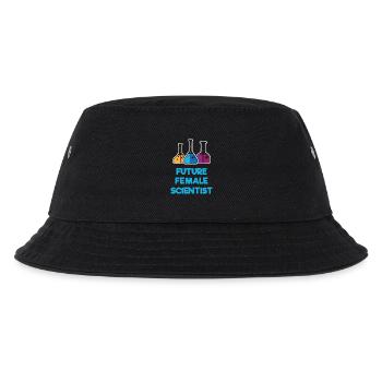 Future Female Scientist - Kids’ Bucket Hat - black - Front