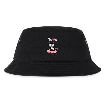 Holy Burma Cat on a pink cloud - Kids’ Bucket Hat - black - Front