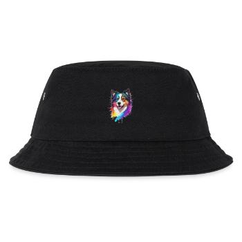 Collie - Kids’ Bucket Hat - black - Front