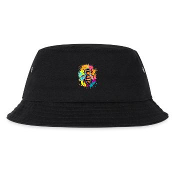 Biene Farbenfroh - Bienen & Bienchen - Honigbiene - Kinder Bucket Hat - Schwarz - Vorne