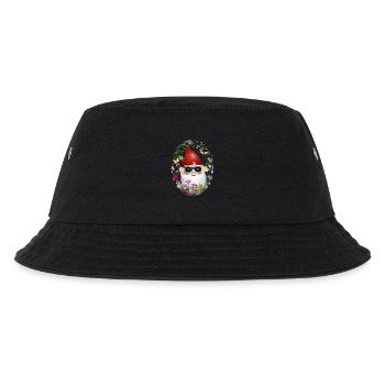 Nain de jardin avec masque incognito dans le jardin de fleurs - Bob Enfant - noir - Devant