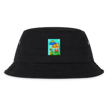 EG Frau I positive Sprüche I Muttertag I Urlaub - Kinder Bucket Hat - Schwarz - Vorne