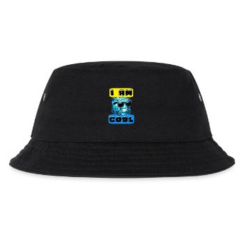 Eis - Kinder Bucket Hat - Schwarz - Vorne