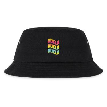 Adela T-Shirt mit Welleneffekt T-Shirt mit Welleneffekt - Kinder Bucket Hat - Schwarz - Vorne
