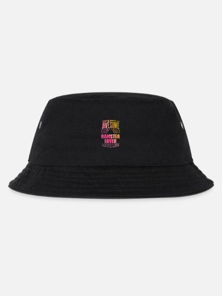 Hamster-Hamster-Hamster - Kinder Bucket Hat - Schwarz
