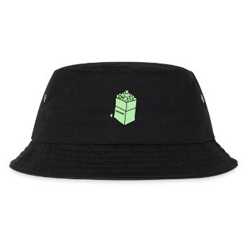 popcorn 2 - Kinder Bucket Hat - Schwarz - Vorne