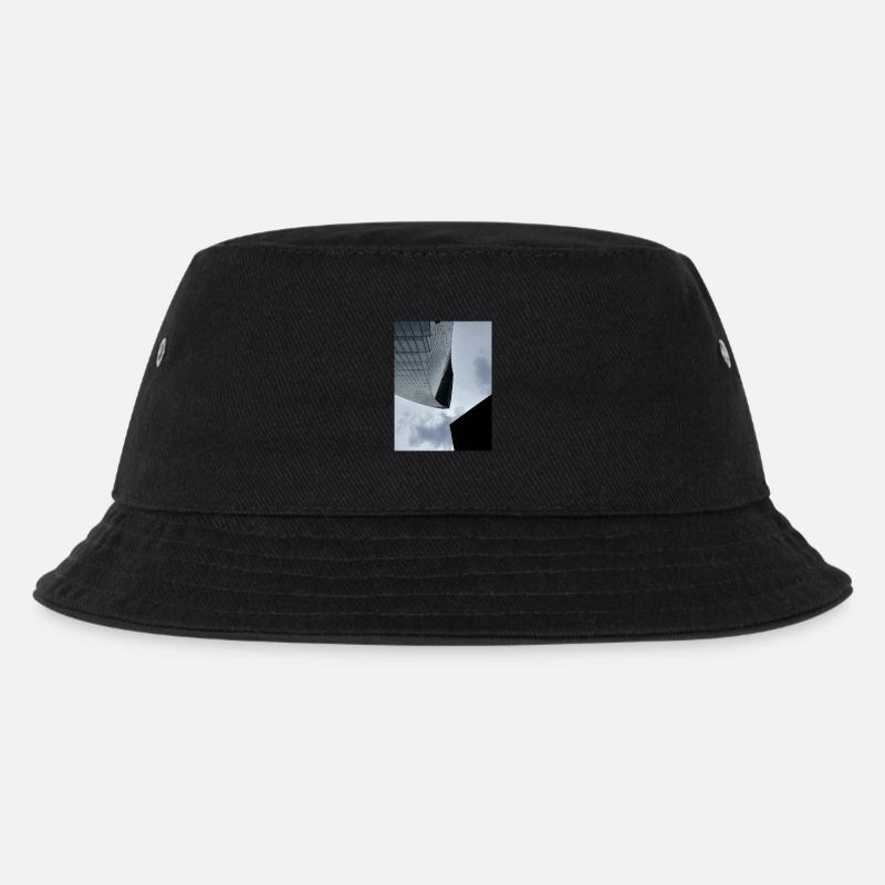 Skyscraper - Kinder Bucket Hat - Schwarz