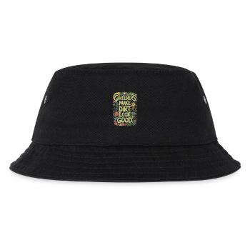 GARDENERS MAKE DIRT LOOK GOOD - Kids’ Bucket Hat - black - Front