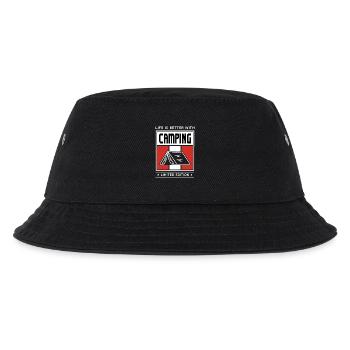 Camping - Kids’ Bucket Hat - black - Front