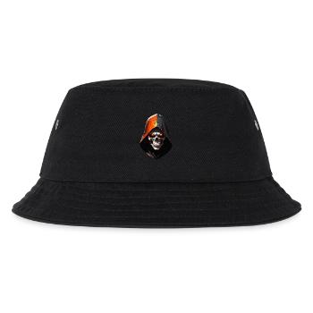 Skull - Kinder Bucket Hat - Schwarz - Vorne