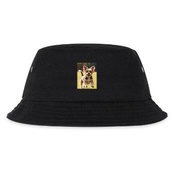 Design ohne Titel - Kinder Bucket Hat - Schwarz - Vorne
