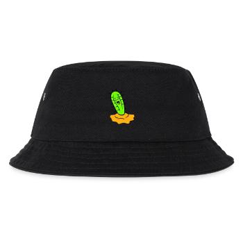 Laughing Cactus Cacti Face Prickly Desert - Kids’ Bucket Hat - black - Front