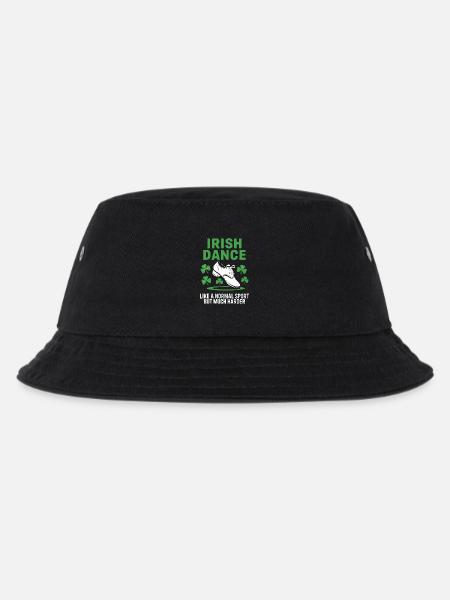 Die Kunst des Irish Dance - Kinder Bucket Hat - Schwarz