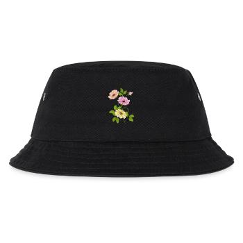 Flowers - Kids’ Bucket Hat - black - Front