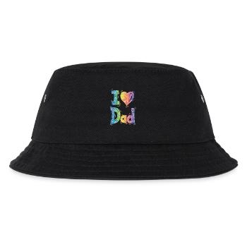 i love you dad dad favorite Best Father pops dad - Kids’ Bucket Hat - black - Front