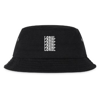 Lorel as a hero - Kids’ Bucket Hat - black - Front