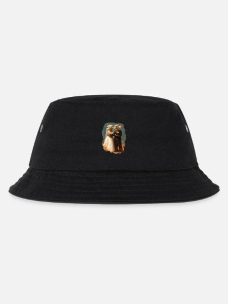 Couple de mariage de loutre - Bob Enfant - noir