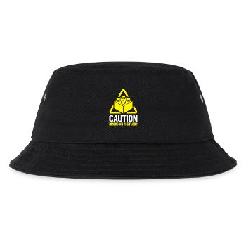 Ziegelbauer Ziegelbau Baumeister - Kinder Bucket Hat - Schwarz - Vorne